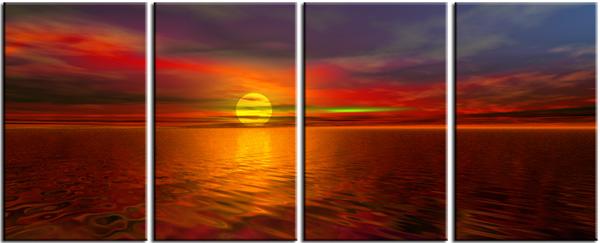 Dafen Oil Painting on canvas seascape -set084